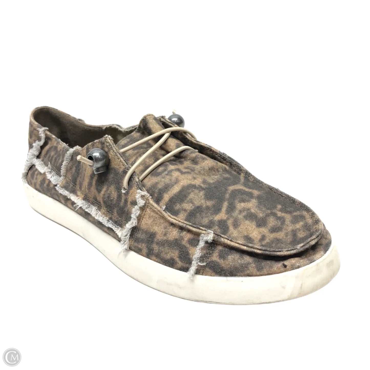 Shoes Flats By Yellow Box In Animal Print, Size: 8