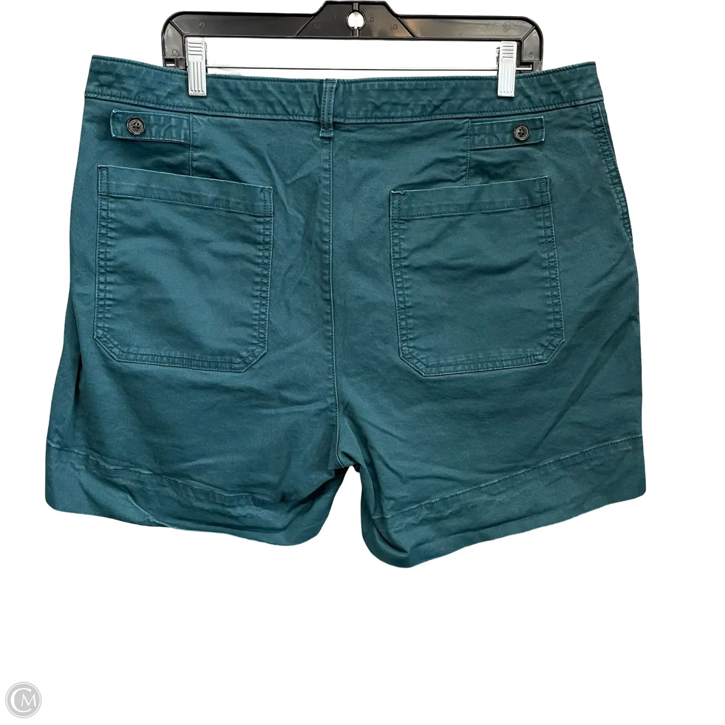 Shorts By Banana Republic In Teal, Size: 16