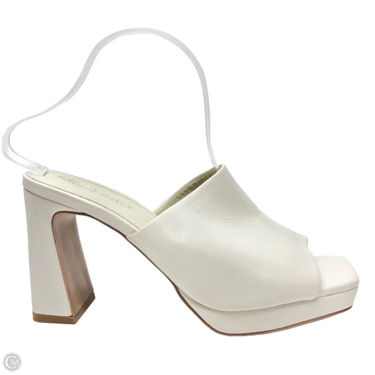 Sandals Heels Block By Altard State In White, Size: 8.5
