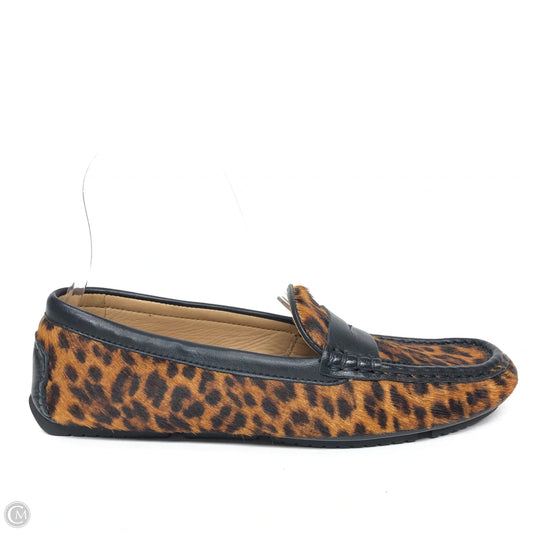 Shoes Flats By Clothes Mentor In Animal Print, Size: 6