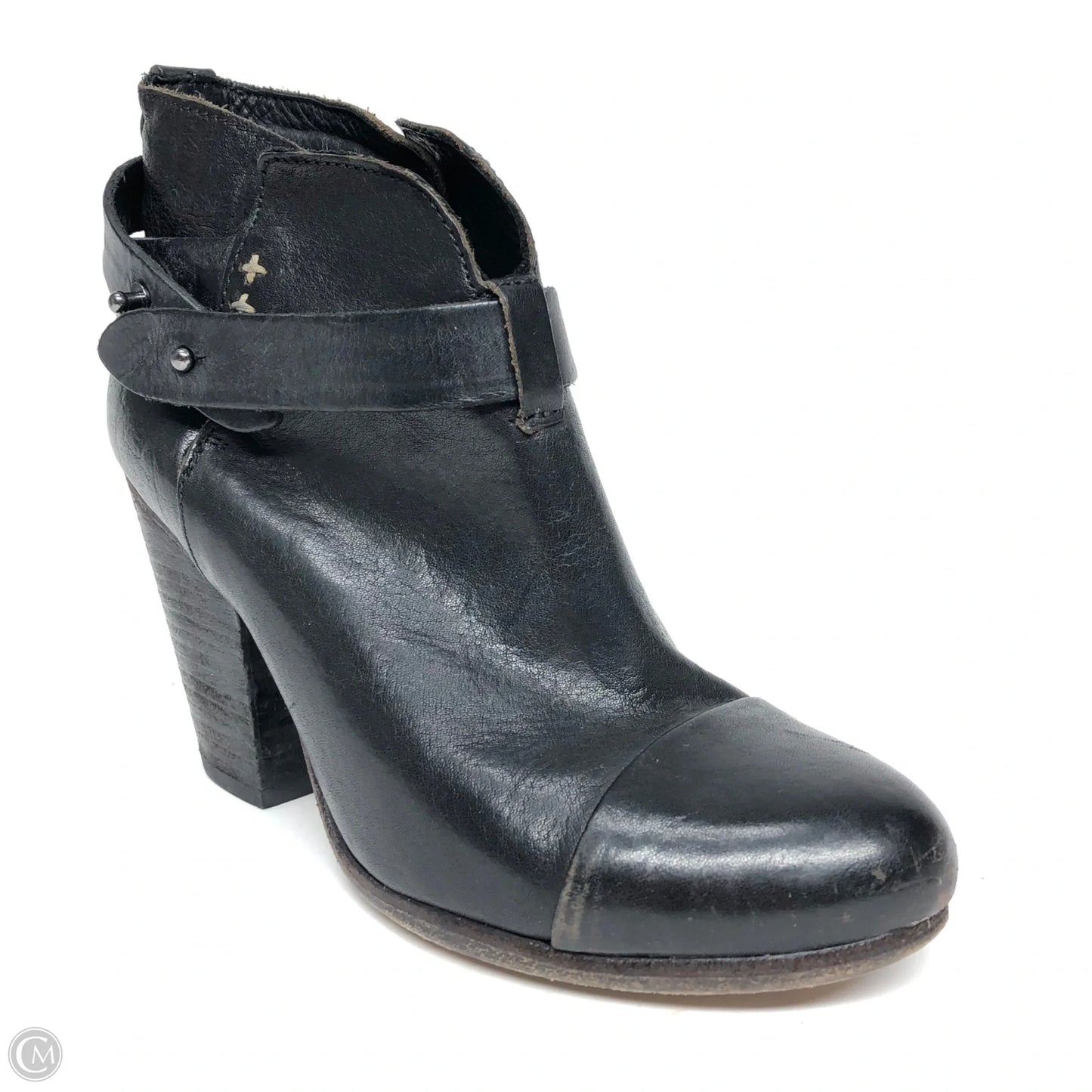 Boots Ankle Heels By Rag And Bone In Black, Size: 6