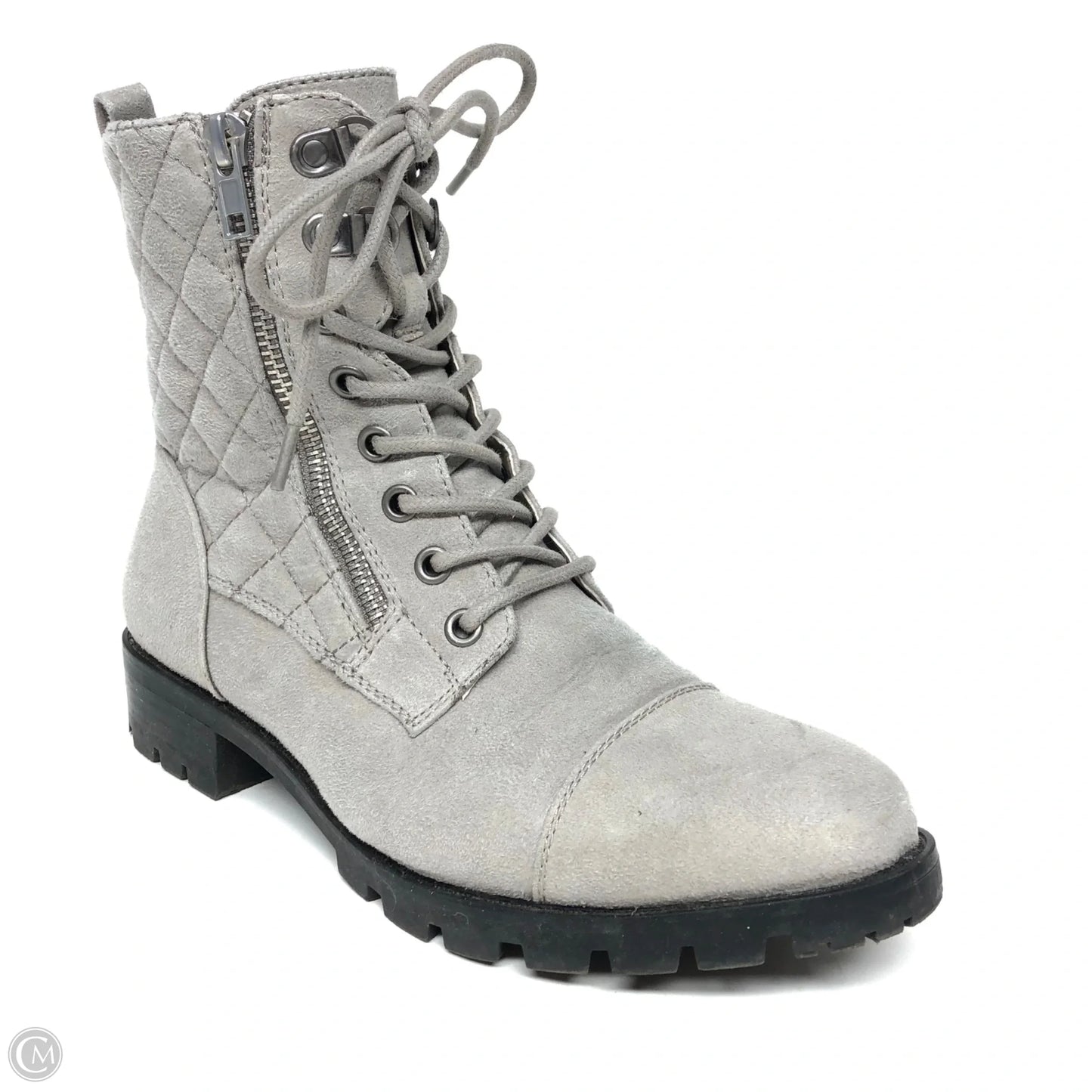 Boots Combat By White Mountain In Grey, Size: 7
