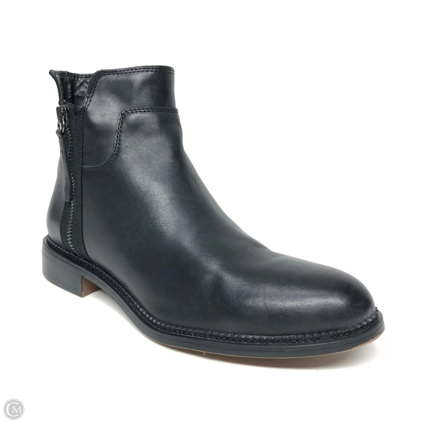 Boots Ankle Heels By Franco Sarto In Black, Size: 9.5