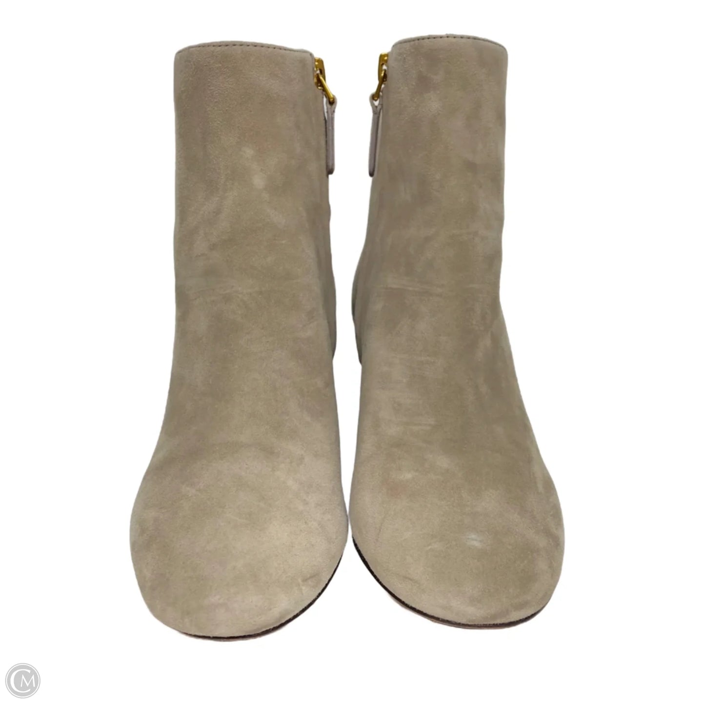 Boots Designer By Tory Burch In Grey, Size: 5