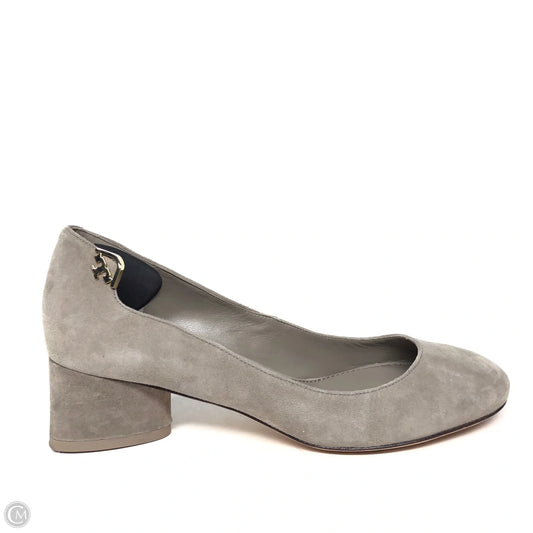 Shoes Designer By Tory Burch In Grey, Size: 5