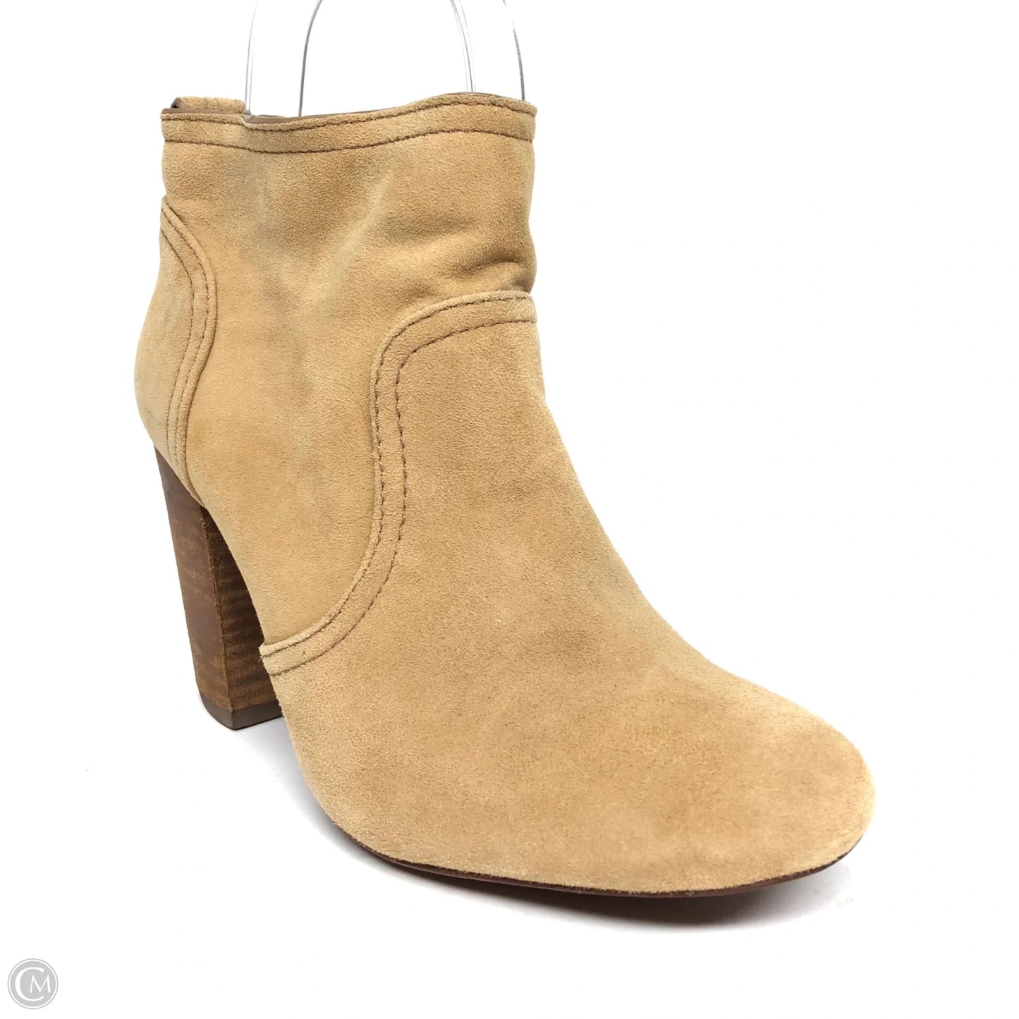 Boots Designer By Tory Burch In Brown, Size: 5