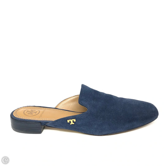Shoes Designer By Tory Burch In Navy, Size: 5