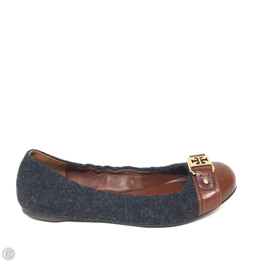 Shoes Designer By Tory Burch In Grey, Size: 5