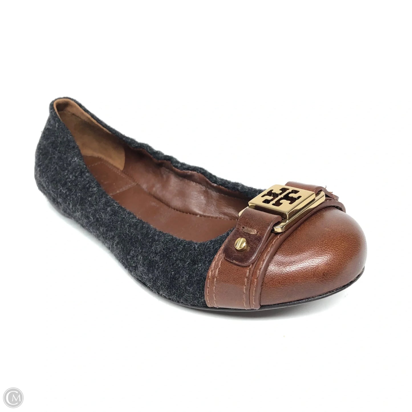 Shoes Designer By Tory Burch In Grey, Size: 5