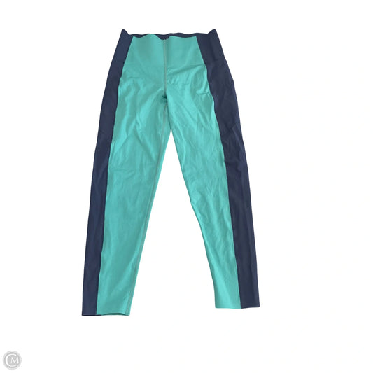 Athletic Leggings By Sweaty Betty In Blue & Green, Size: 8