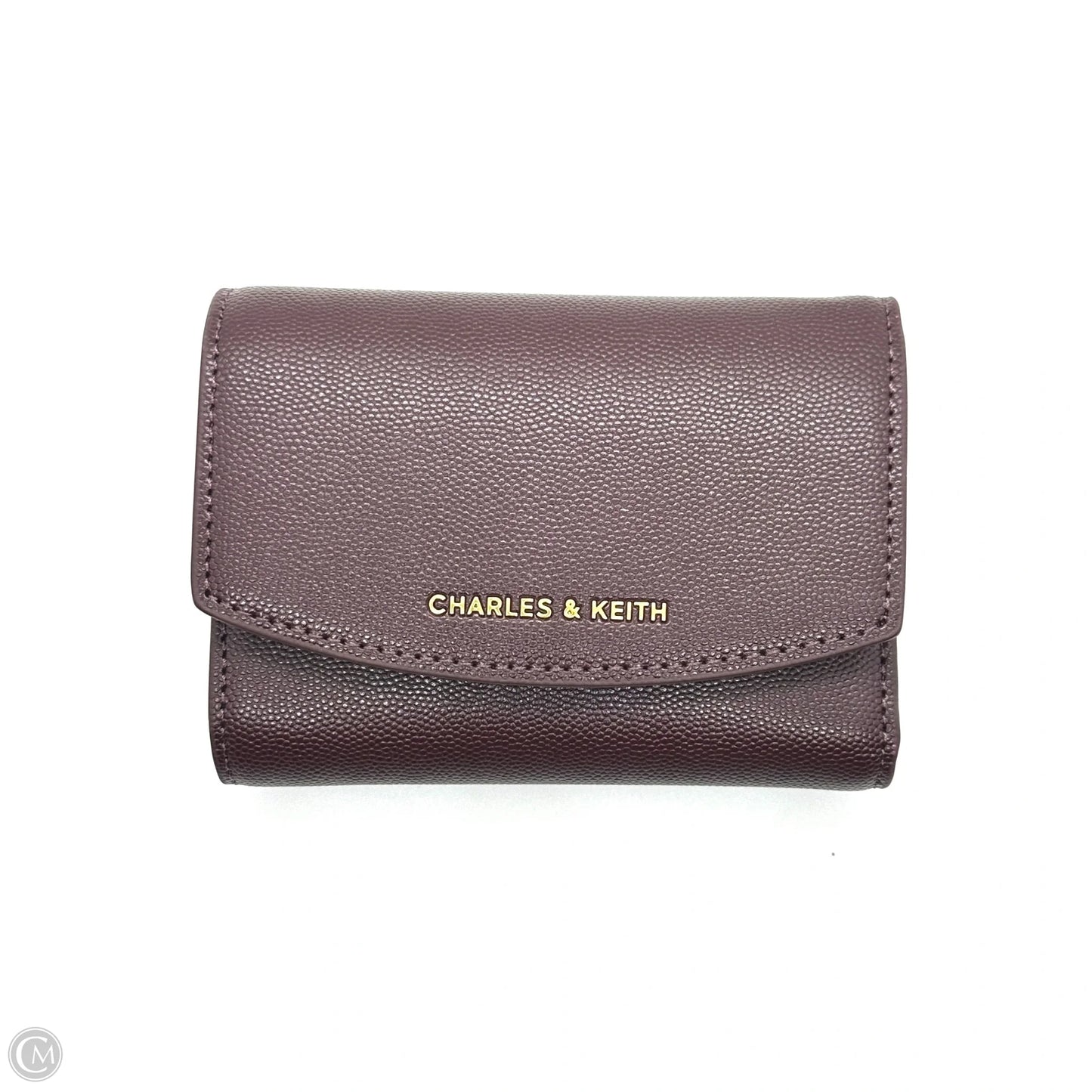 Wallet Leather By Charles & Keith, Size: Medium