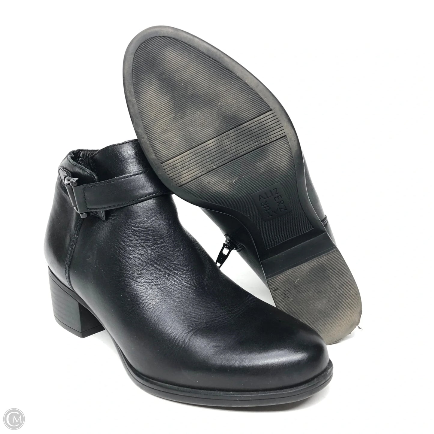 Boots Ankle Heels By Naturalizer In Black, Size: 7.5