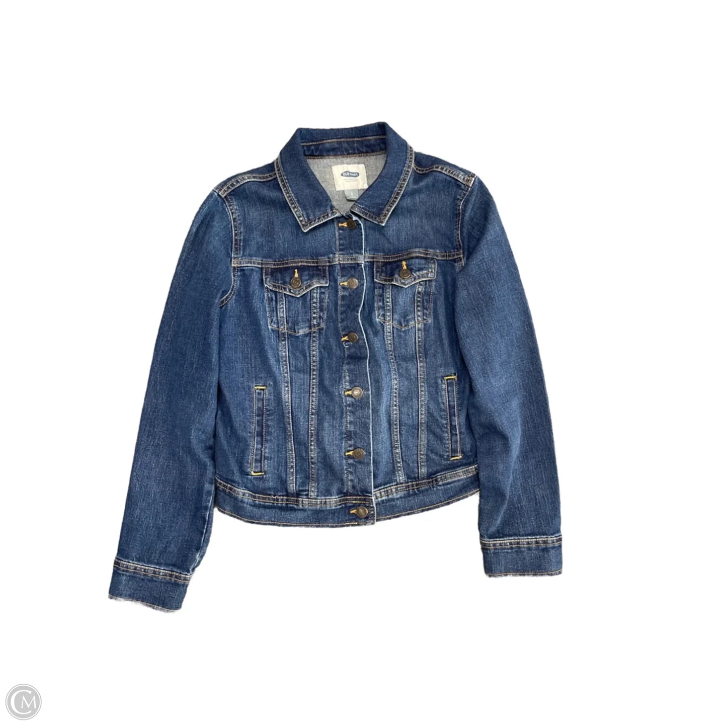 Jacket Denim By Old Navy In Blue Denim, Size: L
