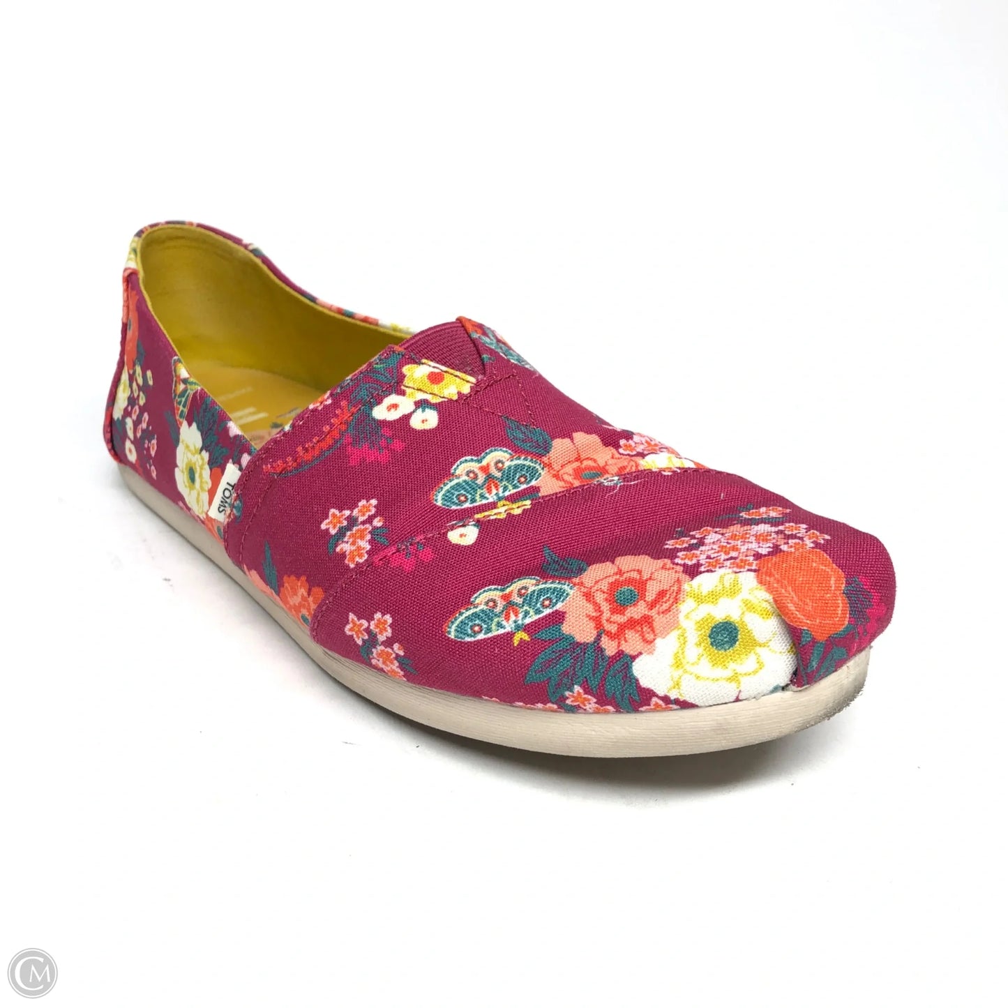 Shoes Flats By Toms In Floral Print, Size: 8