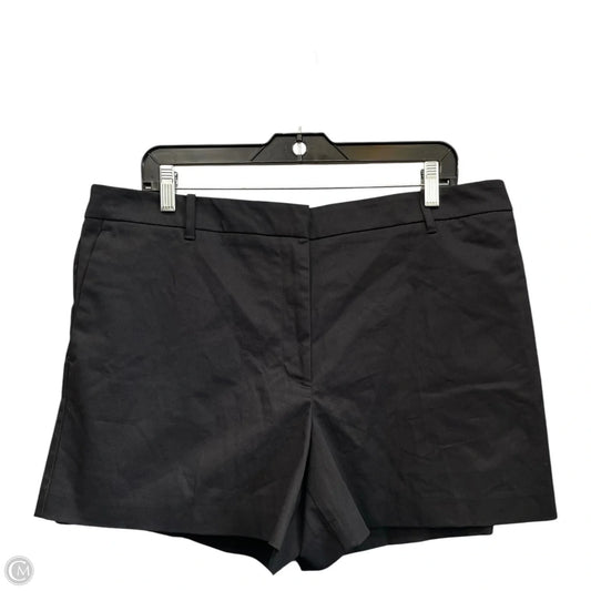 Shorts By Ann Taylor In Black, Size: 16