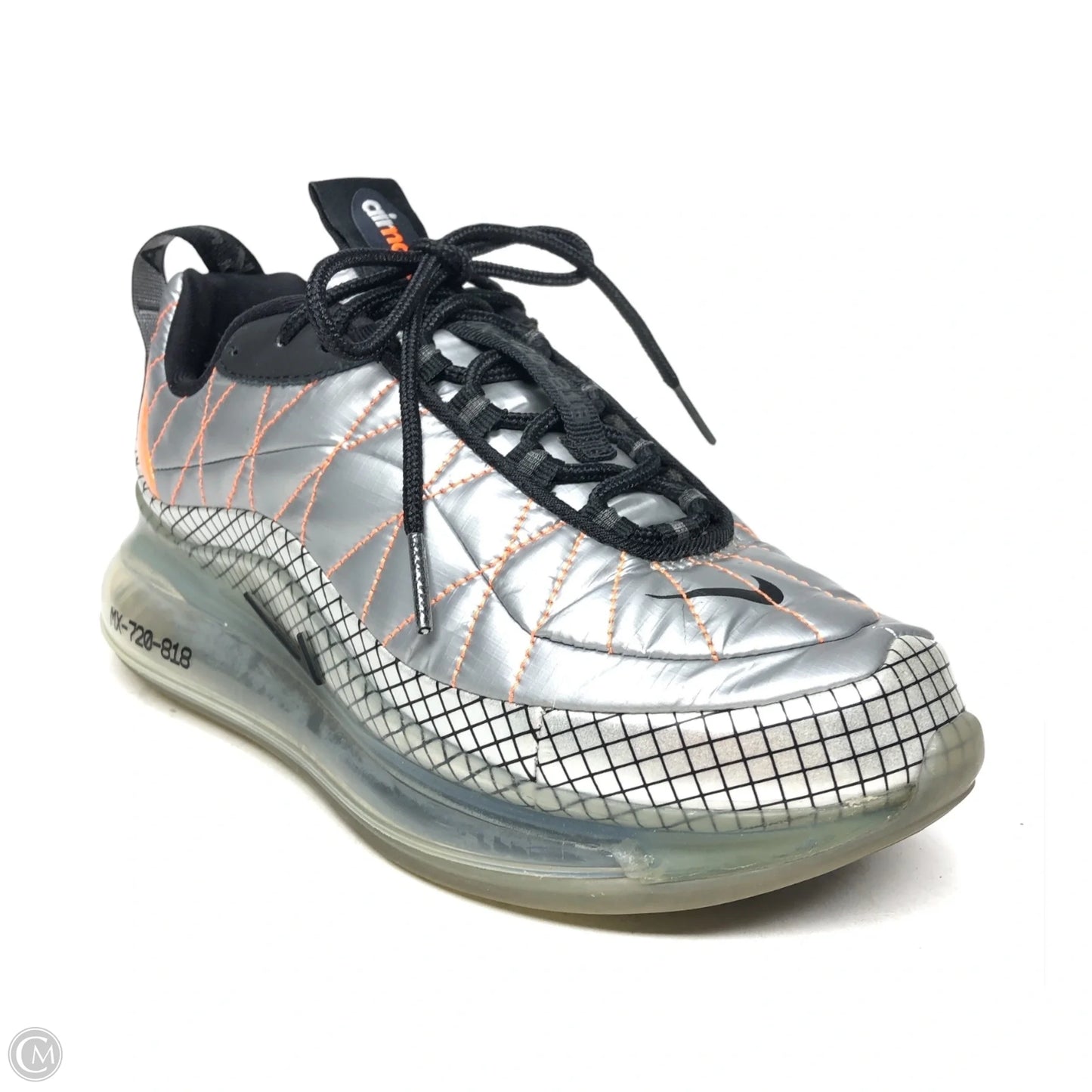 Shoes Sneakers By Nike In Silver, Size: 6.5