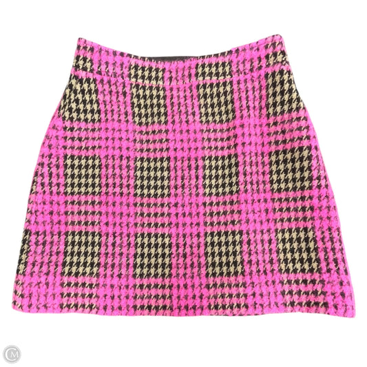 Skirt Mini & Short By Boden In Brown & Pink, Size: 6