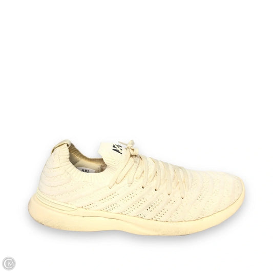 Shoes Designer By Apl In Cream, Size: 7.5