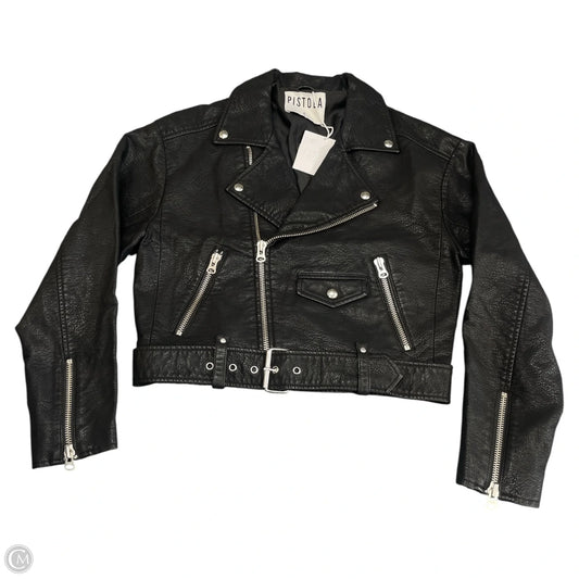 Jacket Moto By Pistola In Black, Size: S