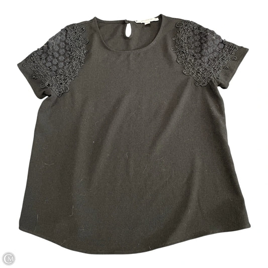 Top Short Sleeve By Marc New York In Black, Size: Mp