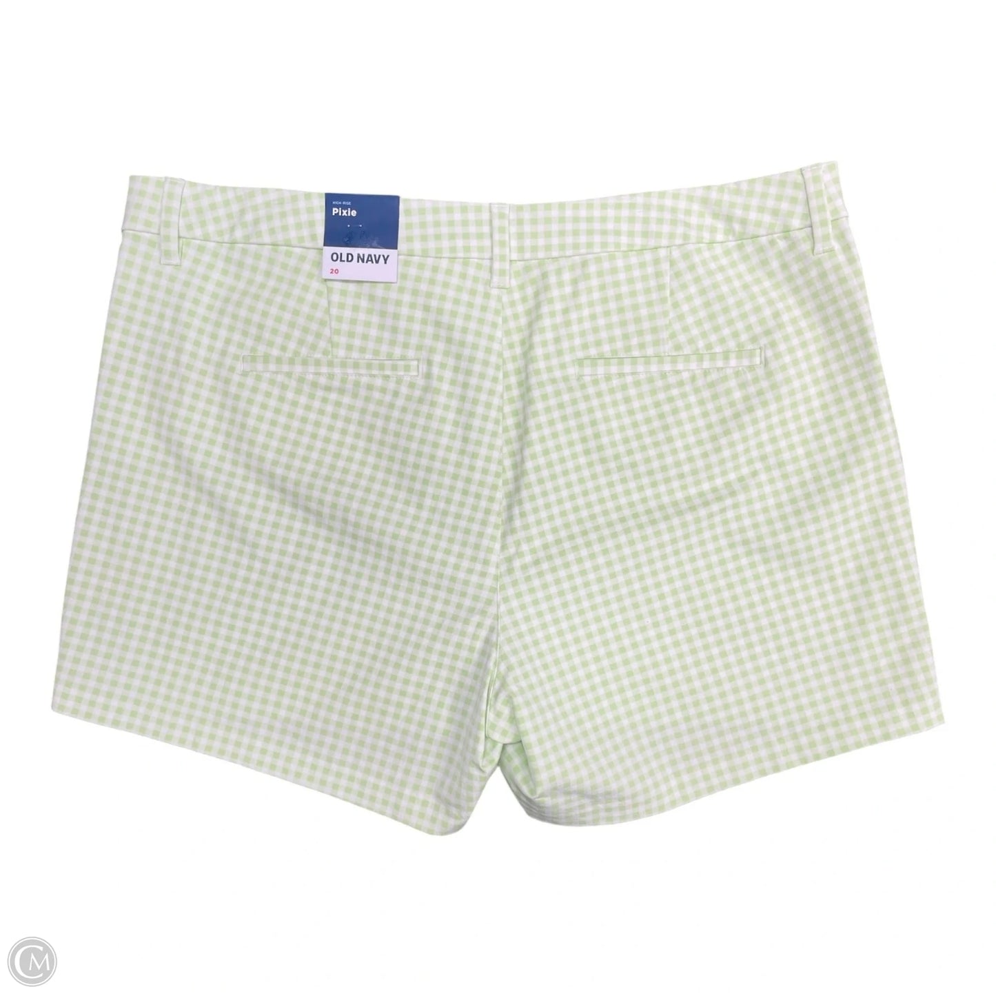 Shorts By Old Navy In Green & White, Size: 20
