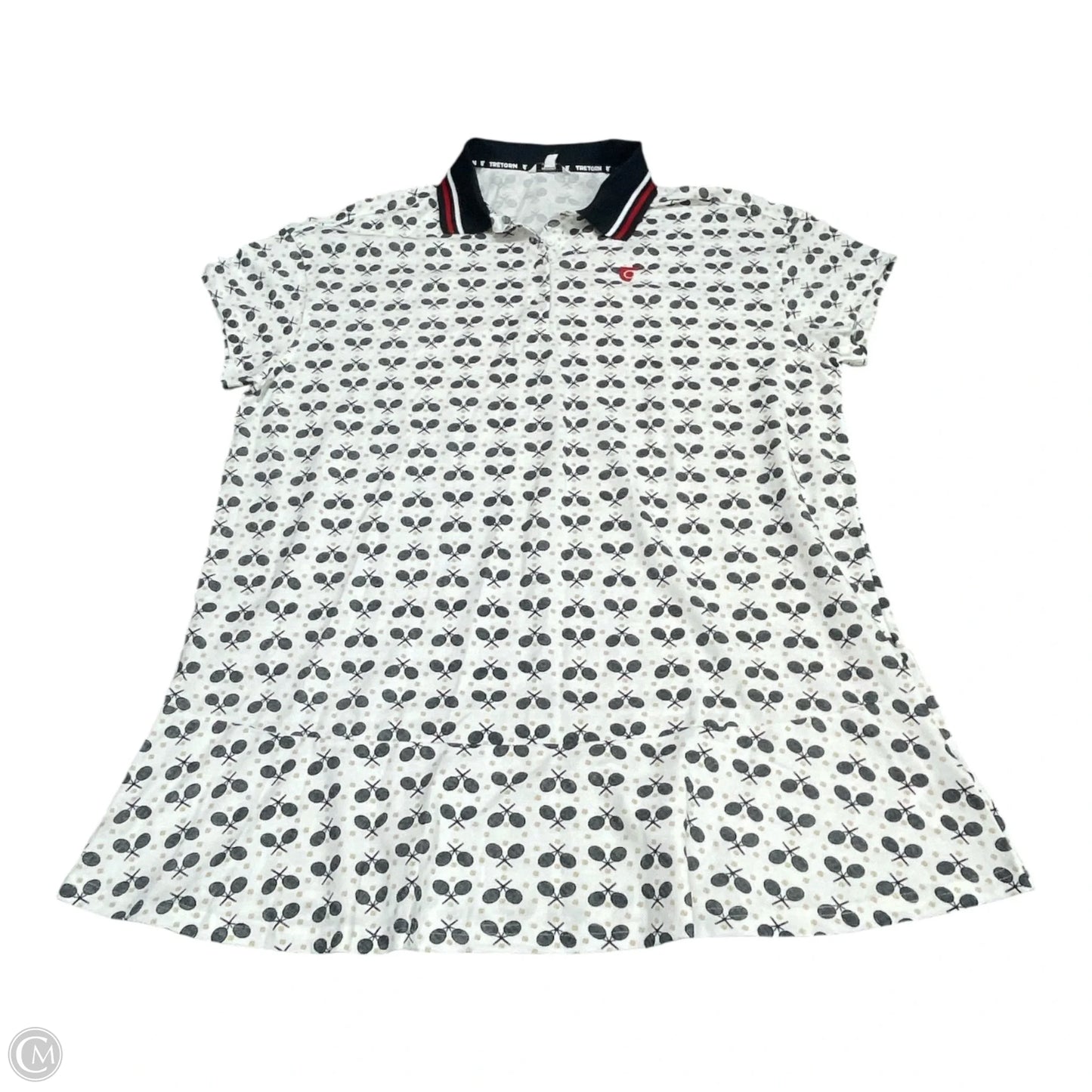Dress Casual Short By Tretorn In Blue & White, Size: 2x