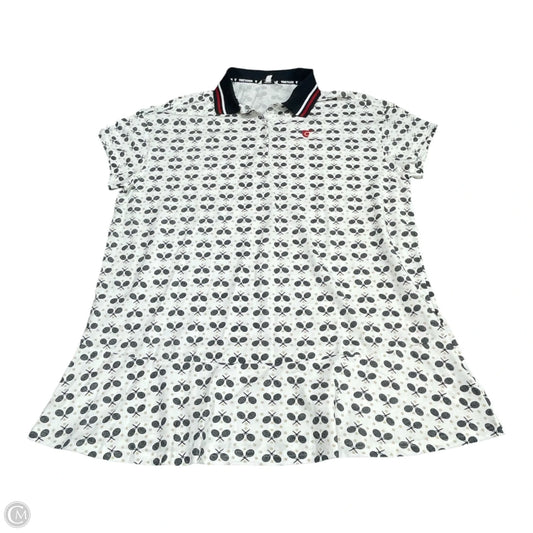 Dress Casual Short By Tretorn In Blue & White, Size: 2x