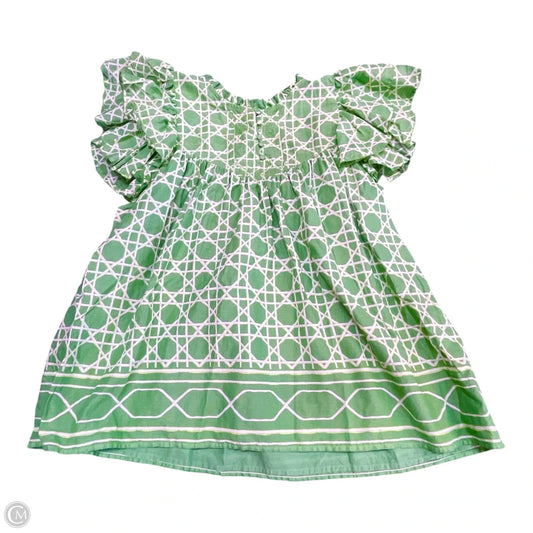 Top Short Sleeve By Crown And Ivy In Green, Size: Xxl