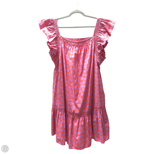 Dress Casual Short By Gap In Orange & Purple, Size: Xl