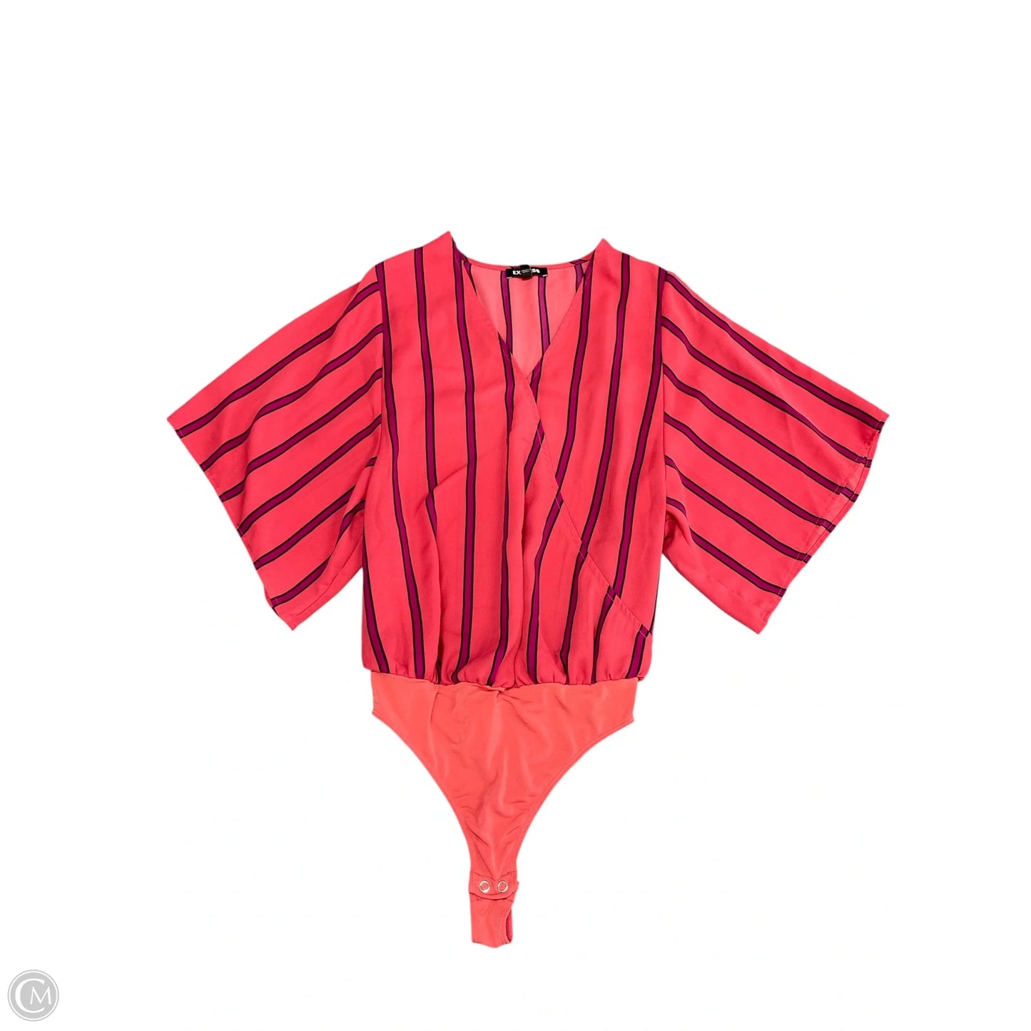 Bodysuit By Express In Red, Size: Xs