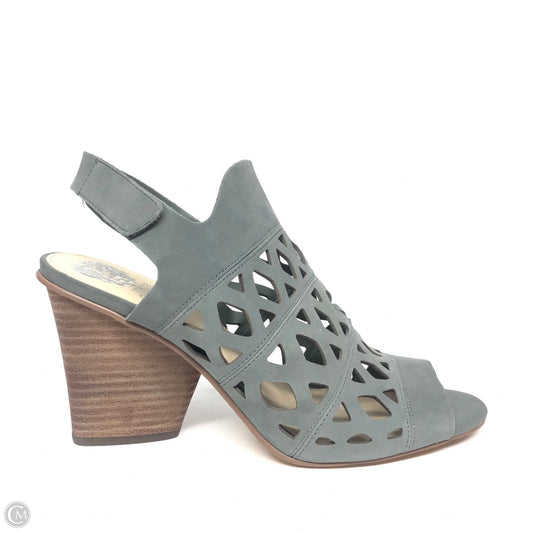Sandals Heels Block By Vince Camuto In Grey, Size: 11