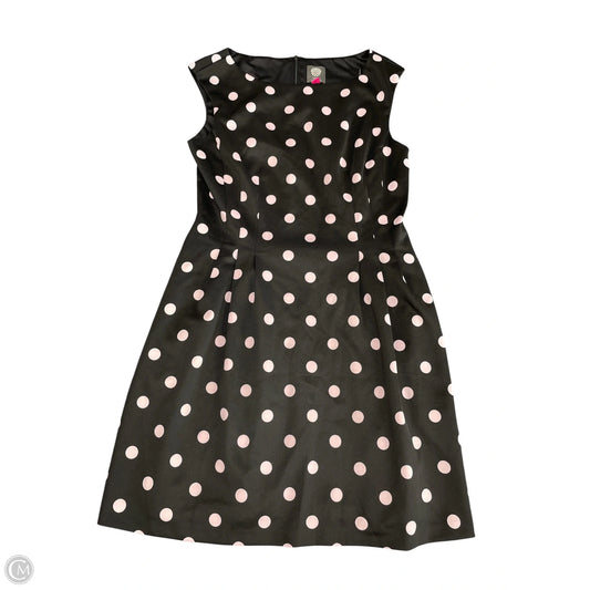 Dress Casual Short By Vince Camuto In Black & Pink, Size: 14
