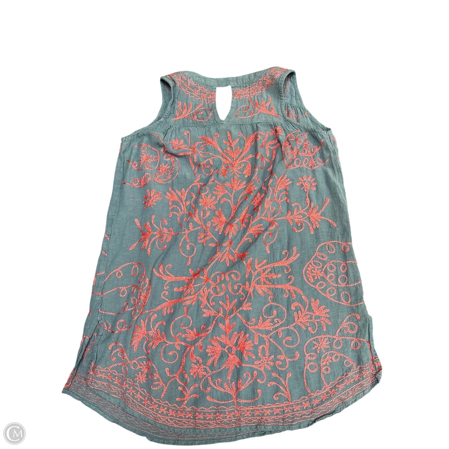 Dress Casual Short By Cmc In Blue & Pink, Size: S