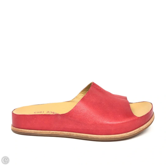Sandals Flats By Kork Ease In Red, Size: 6