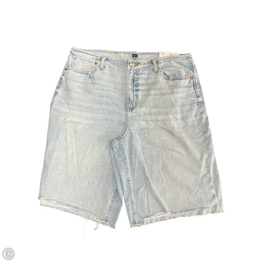 Shorts By American Eagle In Blue Denim, Size: 14