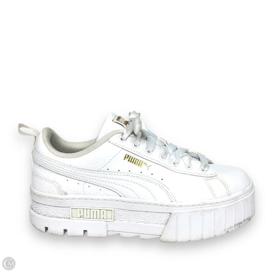 Shoes Sneakers Platform By Puma In White, Size: 5.5