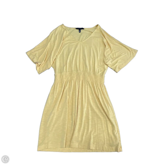 Dress Casual Short By White House Black Market In Yellow, Size: M
