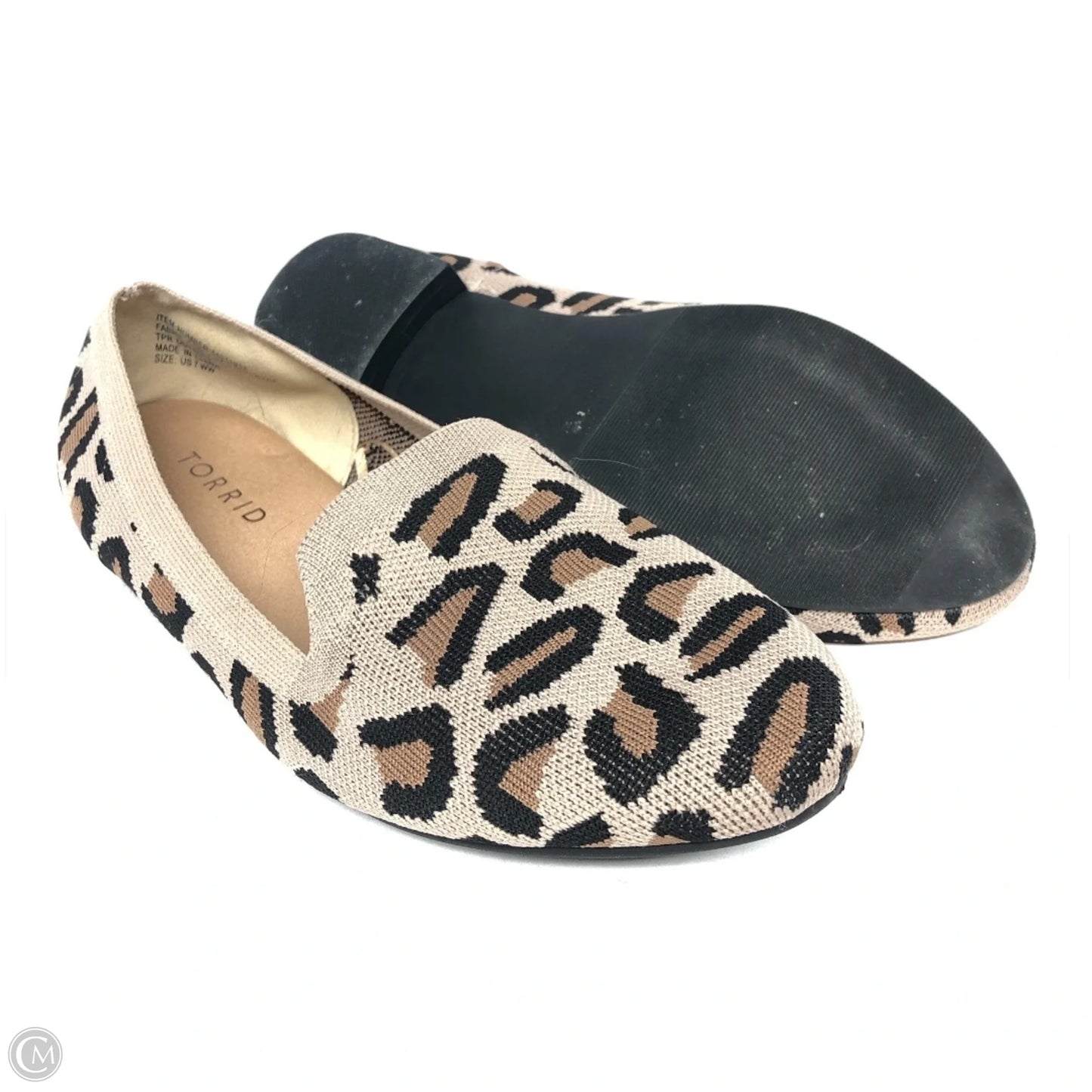 Shoes Flats By Torrid In Animal Print, Size: 7