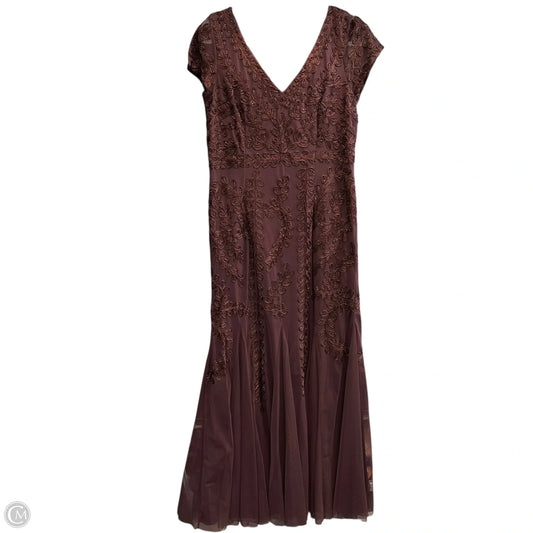 Dress Party Long By Marina In Purple, Size: 12