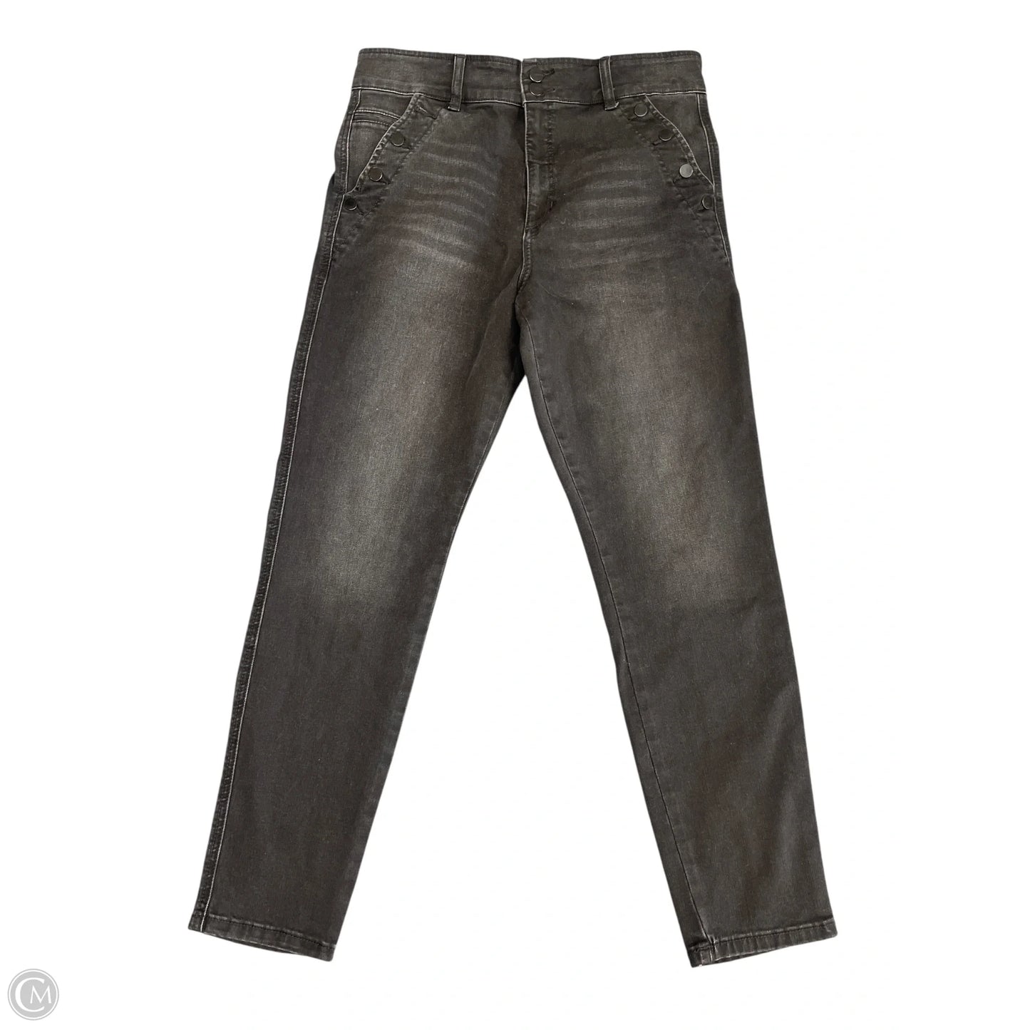 Jeans Skinny By Joes Jeans In Black Denim, Size: 14