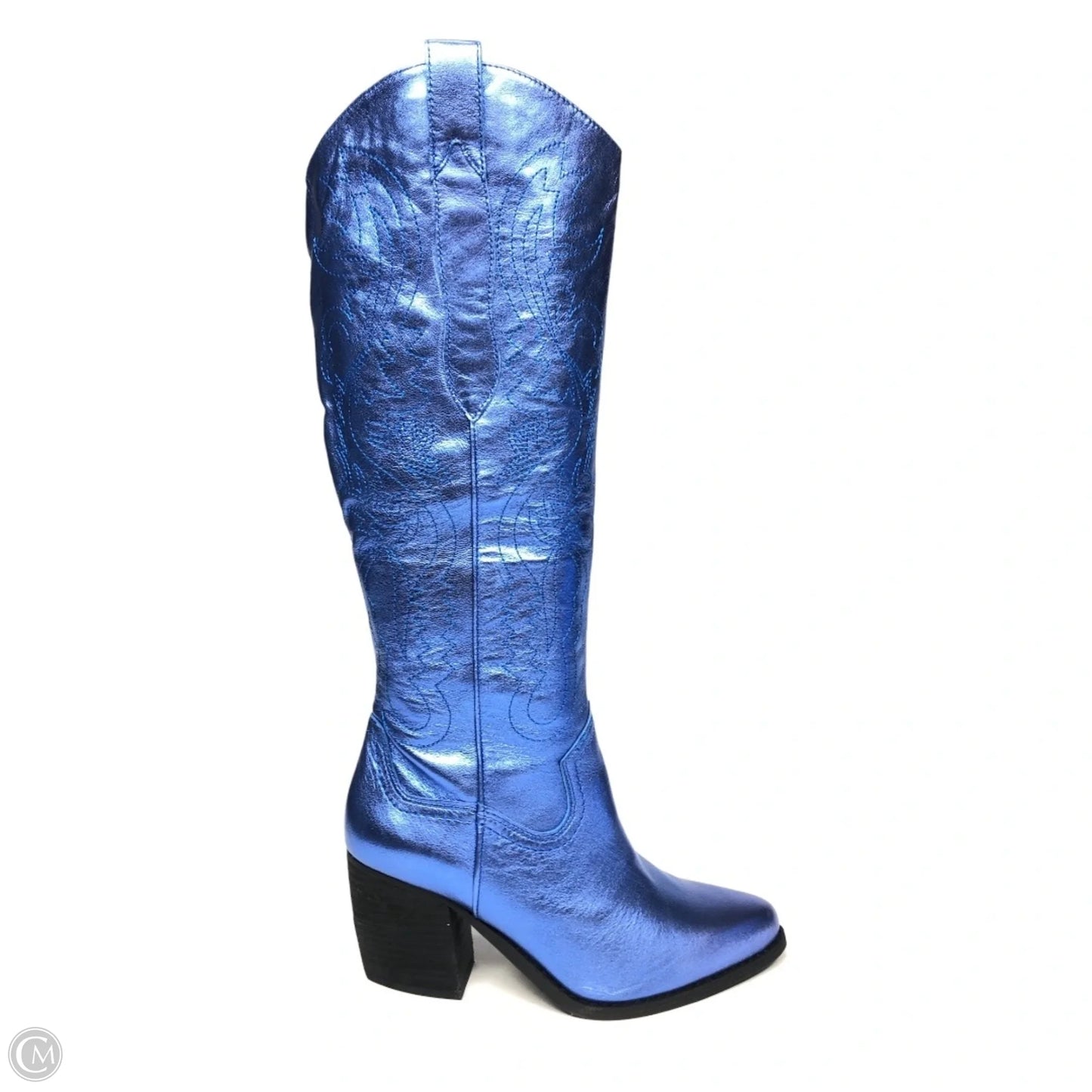 Boots Western By Gianni Bini In Blue, Size: 8