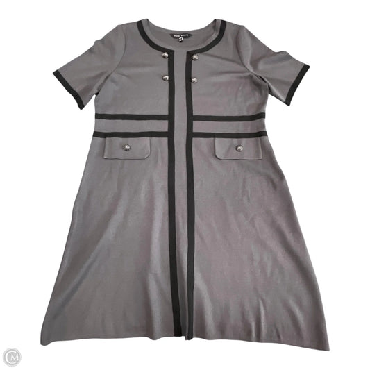 Dress Casual Short By Ming Wang In Grey, Size: M