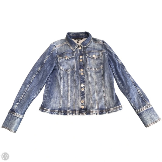 Jacket Denim By White House Black Market In Blue Denim, Size: L
