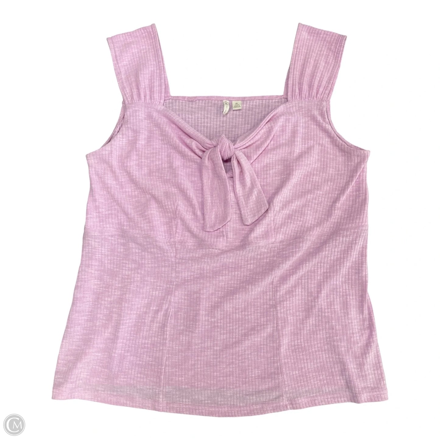 Top Sleeveless By Cato In Pink, Size: Xl