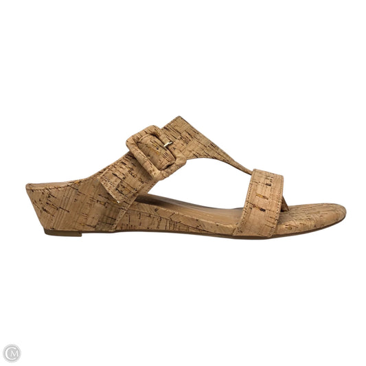 Sandals Flats By Kim Rogers In Brown, Size: 8