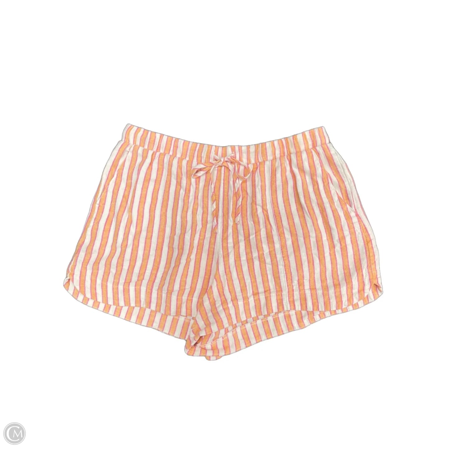 Shorts By Universal Thread In Orange & Pink, Size: L