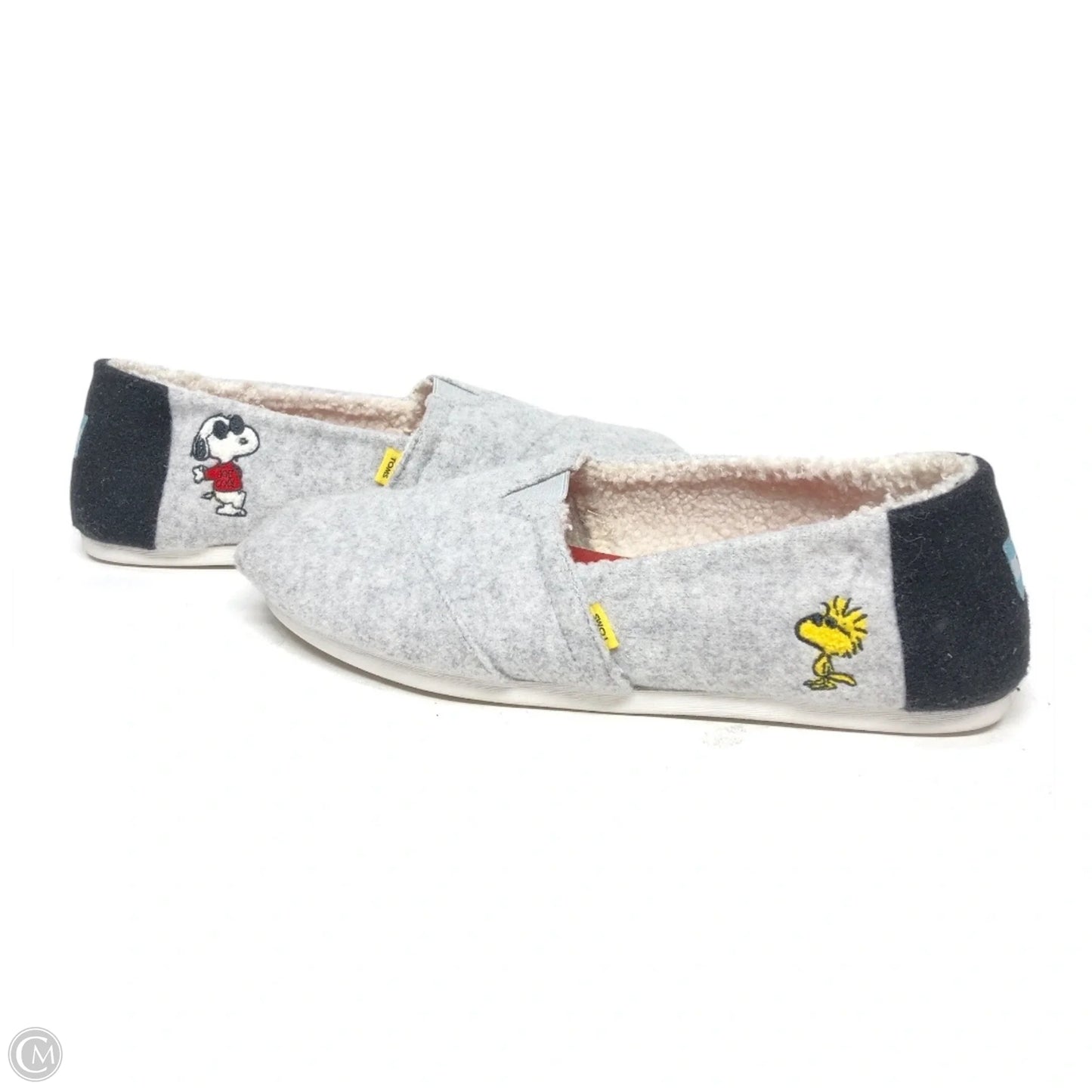 Shoes Flats By Toms In Grey, Size: 10