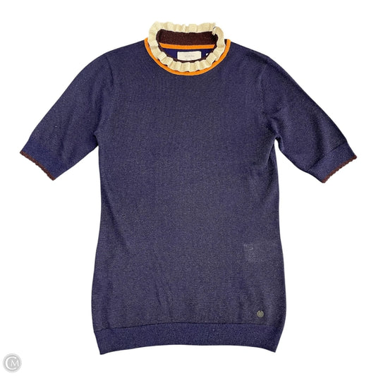Top Short Sleeve By Numph In Blue, Size: Xs