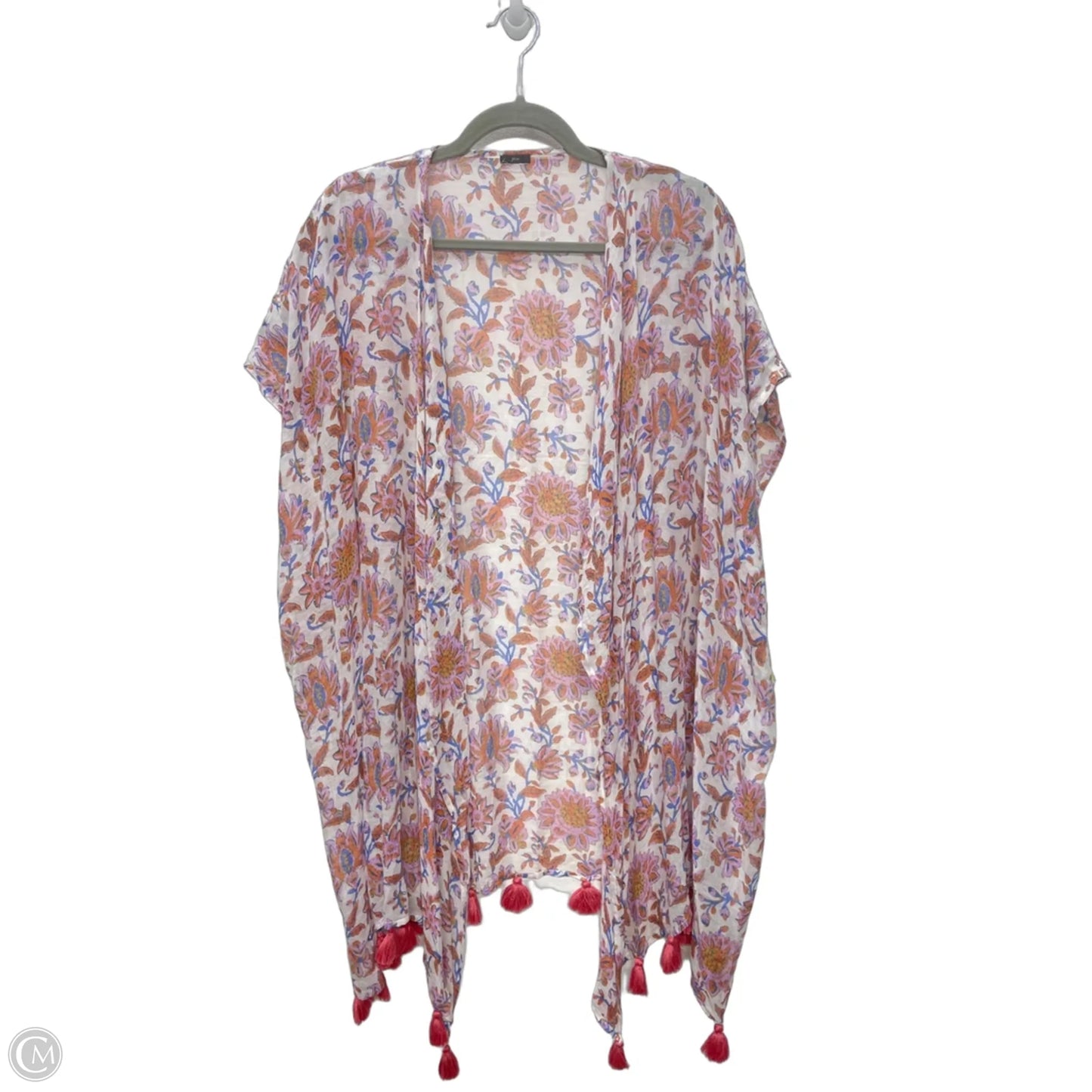 Swimwear Cover-up By J. Crew In Blue & Pink, Size: Osfm