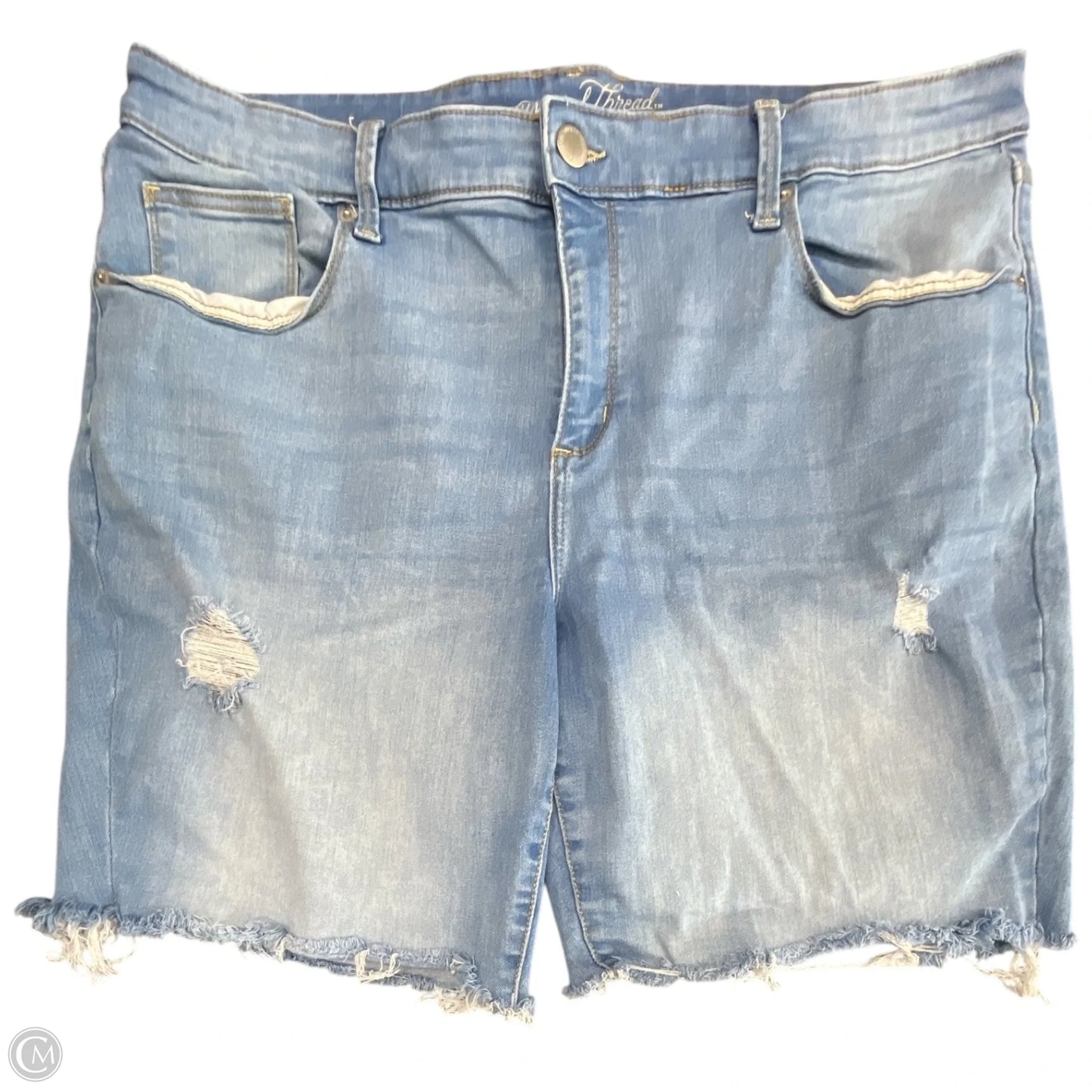 Shorts By Universal Thread In Blue Denim, Size: 20